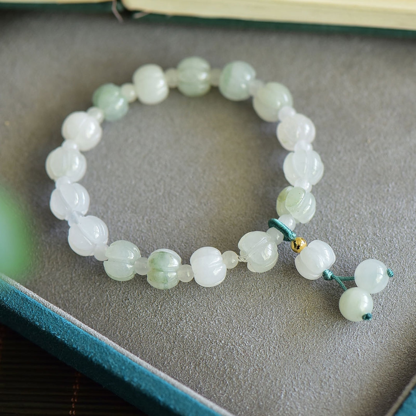 An Exquisite White Jade Bracelets (1 of 4)
