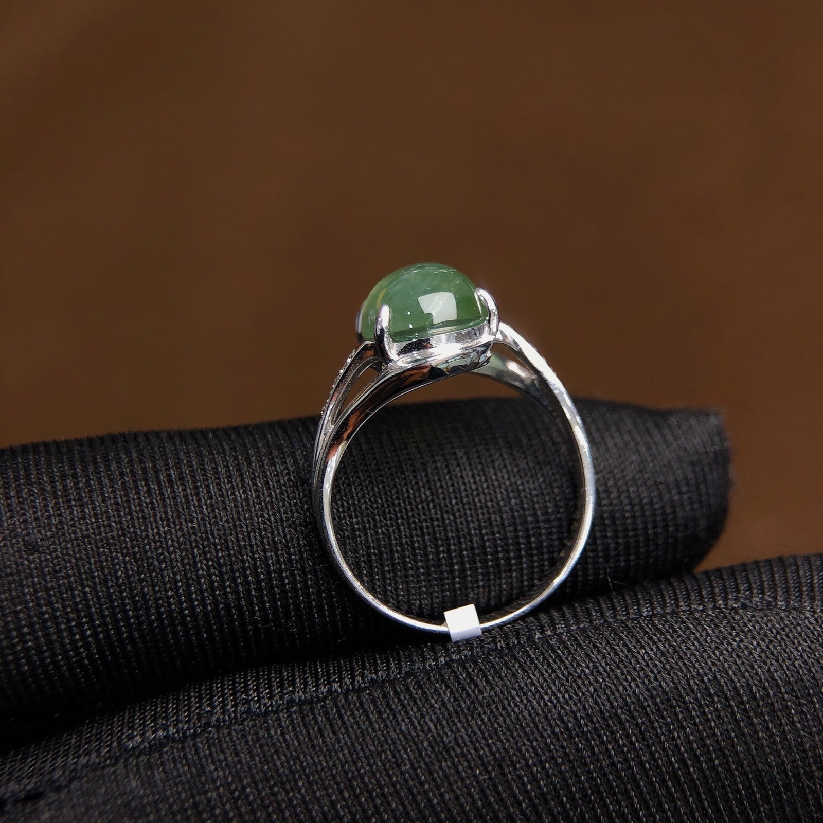 6.8Ctw Natural Emerald Ring - 7