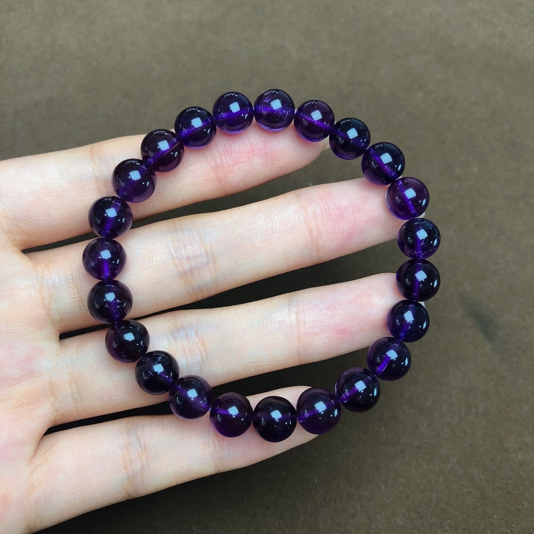 An Exquisite Crystal Bracelets: An Exquisite Crystal Bracelets,Size:8mm, Weight:17g 水晶手串