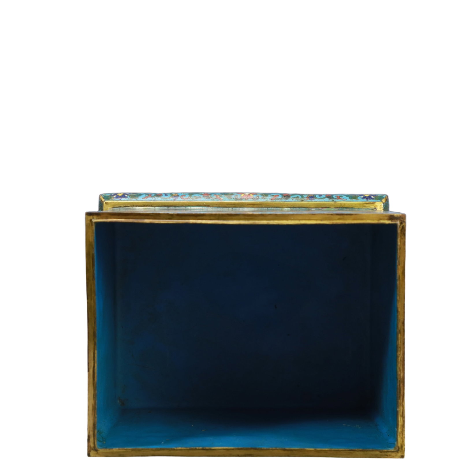 An Exquisite Cloisonne Dragon Pattern Box - 6