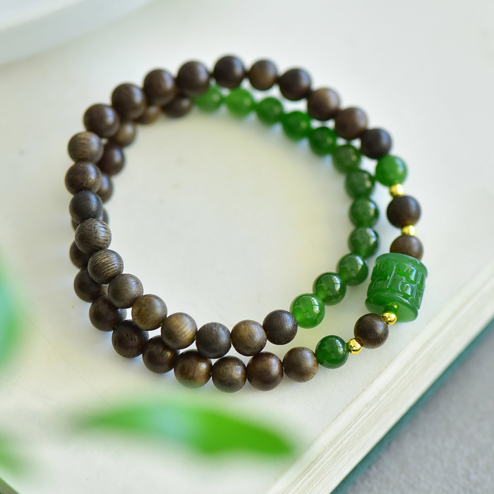 An Exquisite Jasper Eaglewood Bracelets - 3