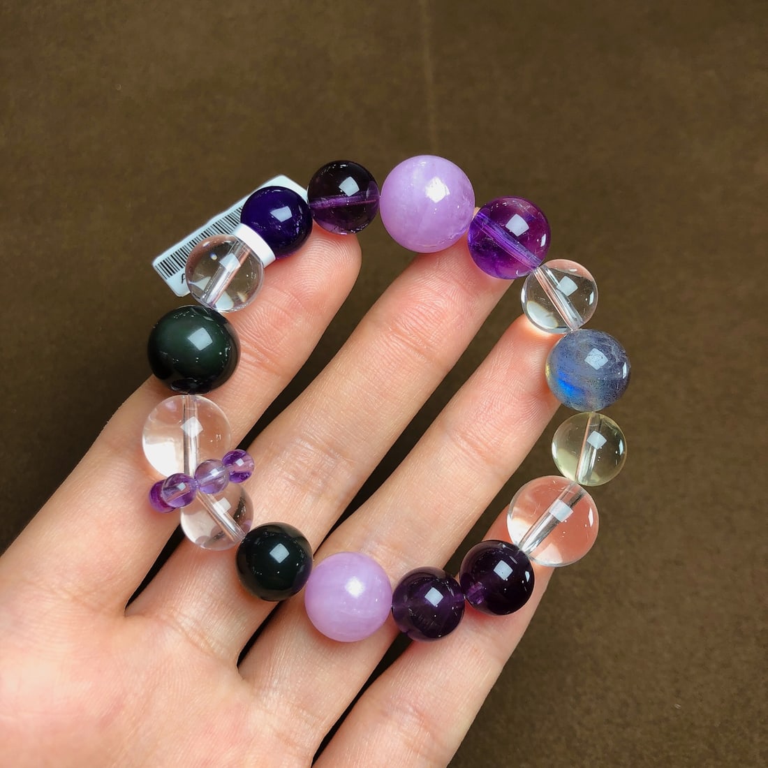 An Exquisite Crystal Bracelets: An Exquisite Crystal Bracelets,Size:10.7mm,13.5mm,Weight:33.3g 水晶手串