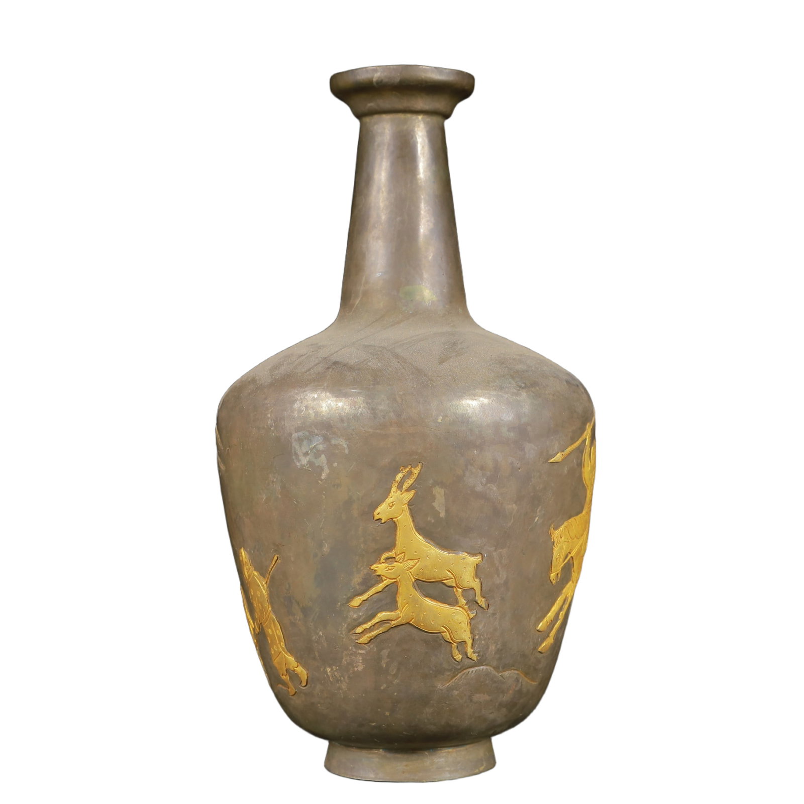 An Exquisite Gilt Silver Figure Pattern Vase - 4