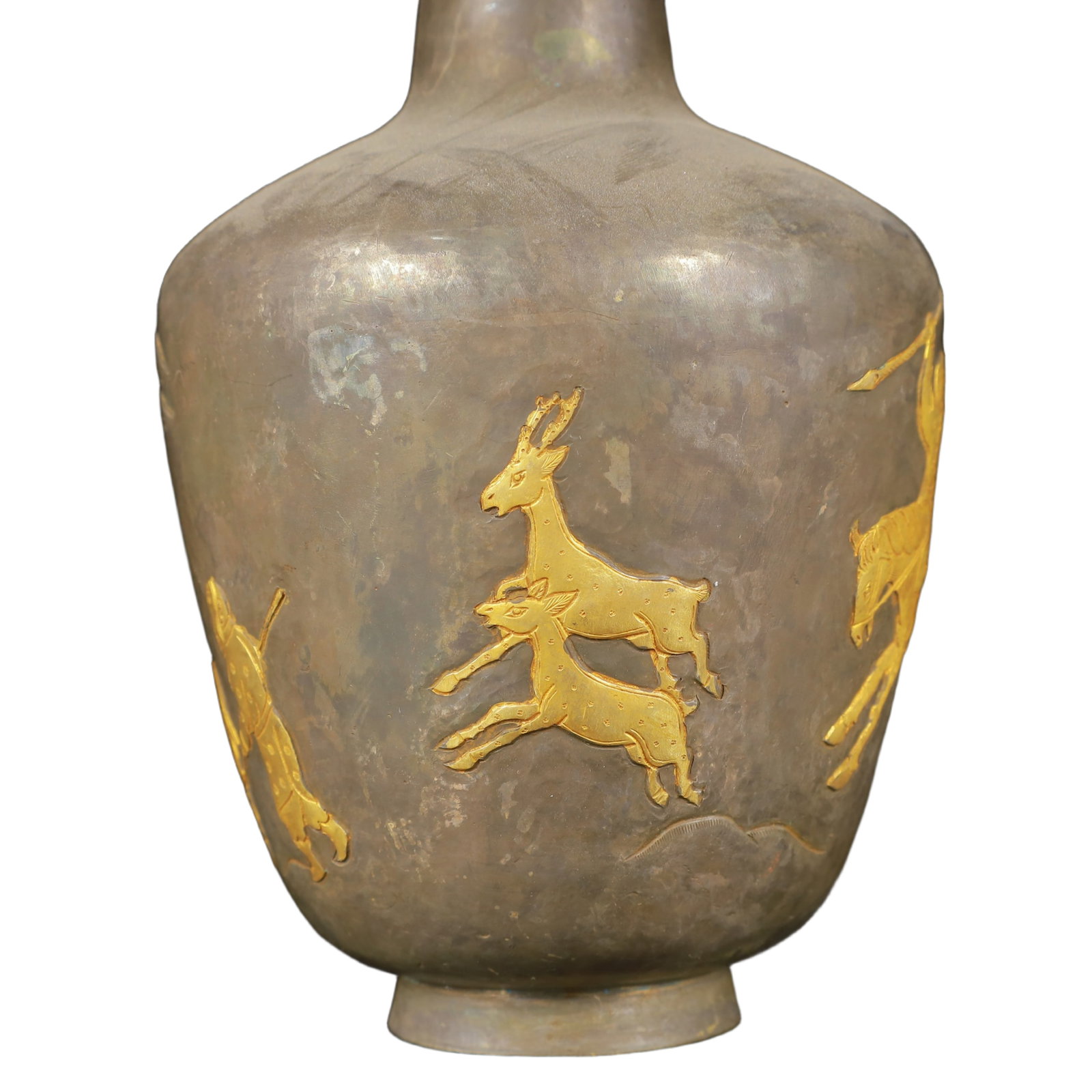 An Exquisite Gilt Silver Figure Pattern Vase - 5