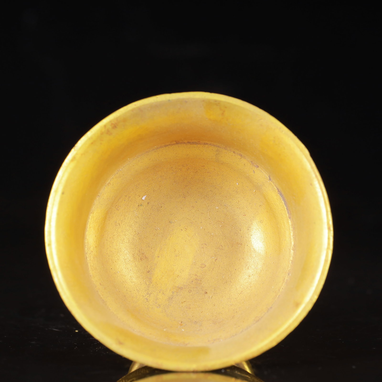 An Exquisite Gilt Bronze Dragon Pattern Cup - 6
