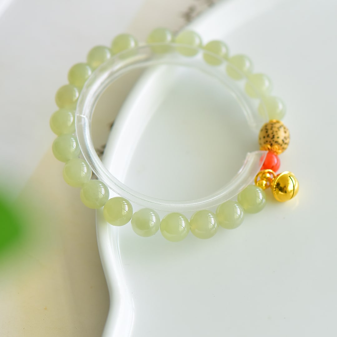 An Exquisite White Jade Bracelets - 2