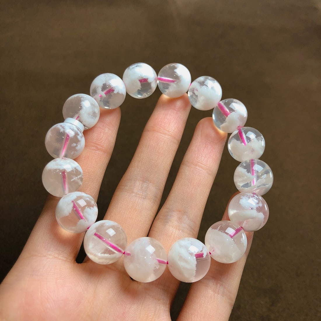 An Exquisite Crystal Bracelets: An Exquisite Crystal Bracelets,Size:0.5in,Weight:55.6g 水晶手串