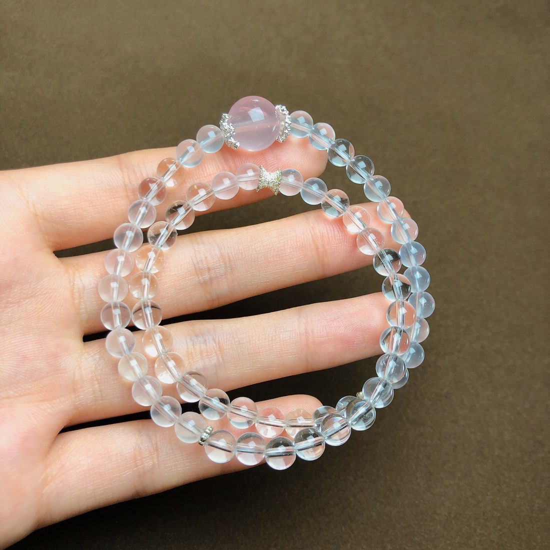 An Exquisite Crystal Bracelets: An Exquisite Crystal Bracelets,Size:0.2in,0.5in,Weight:20.8g 水晶手串