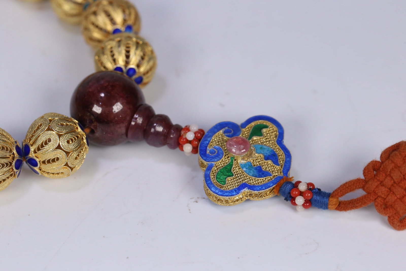 An Exquisite Gilt Silver Bracelets - 3
