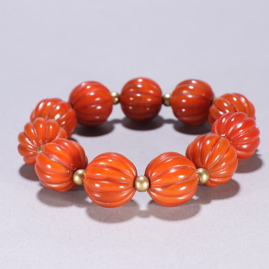An Exquisite Agate Bracelets - 5