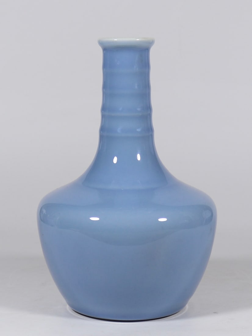 An Exquisite Sky Blue Glazed Vase (1 of 6)