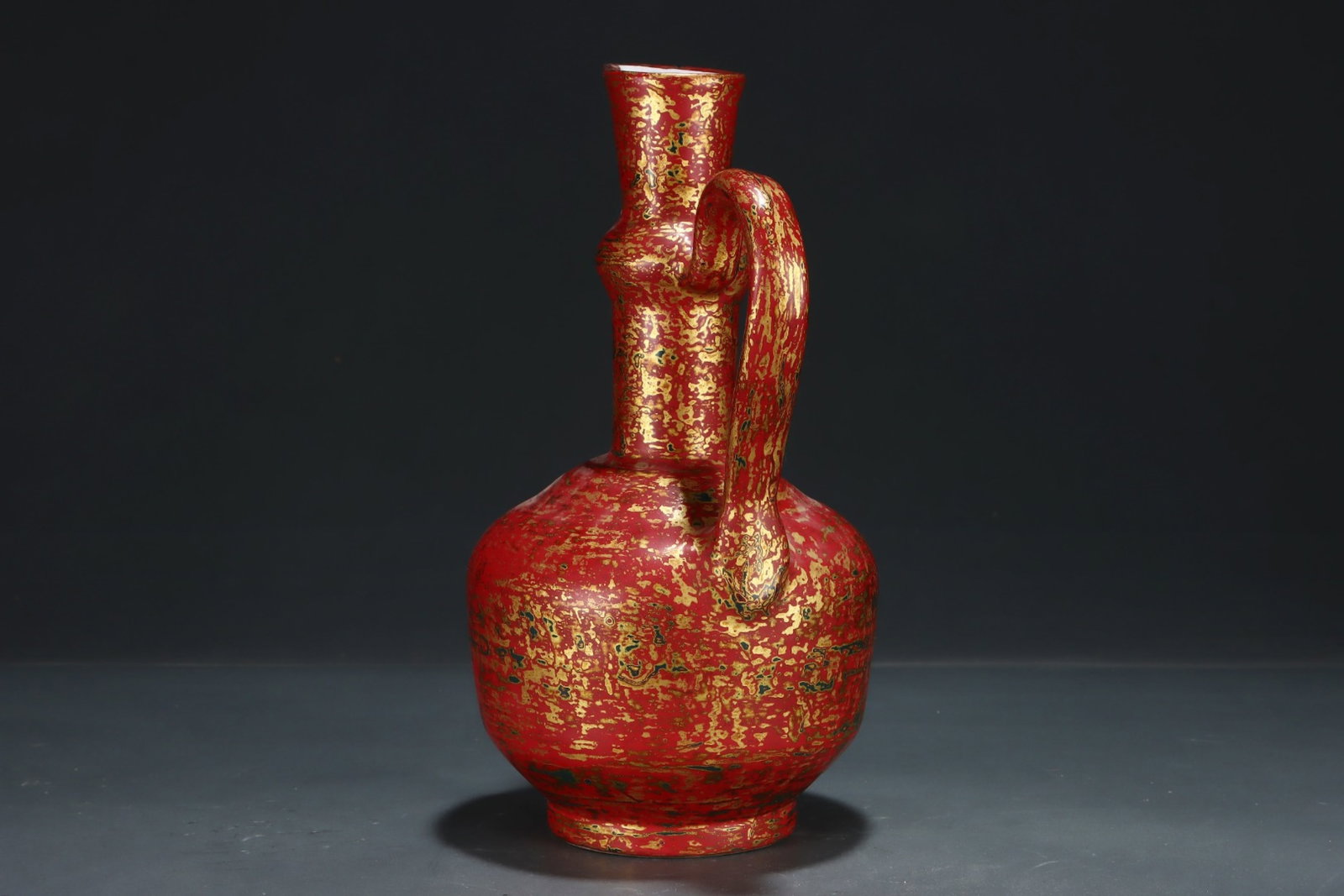 A Rare Bronze Glazed Ewer - 2