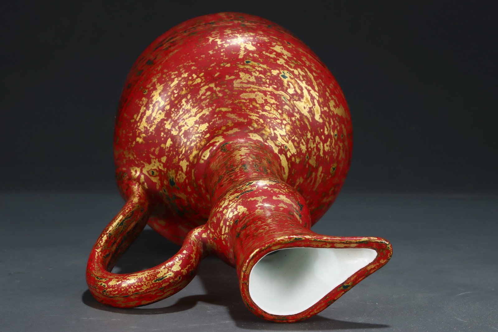 A Rare Bronze Glazed Ewer - 6