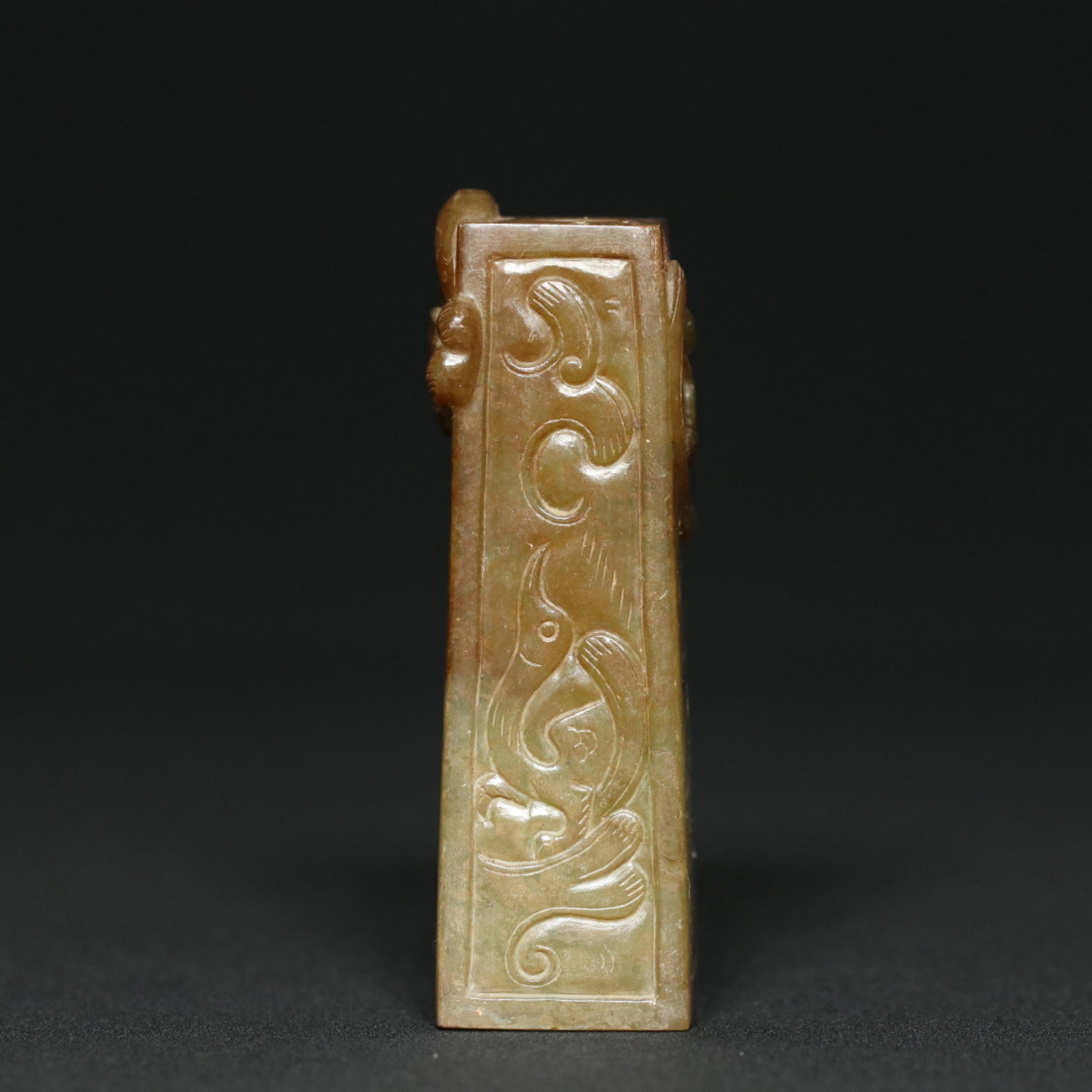 An Exquisite White Jade Chi-Dragon Pattern Pendant - 5