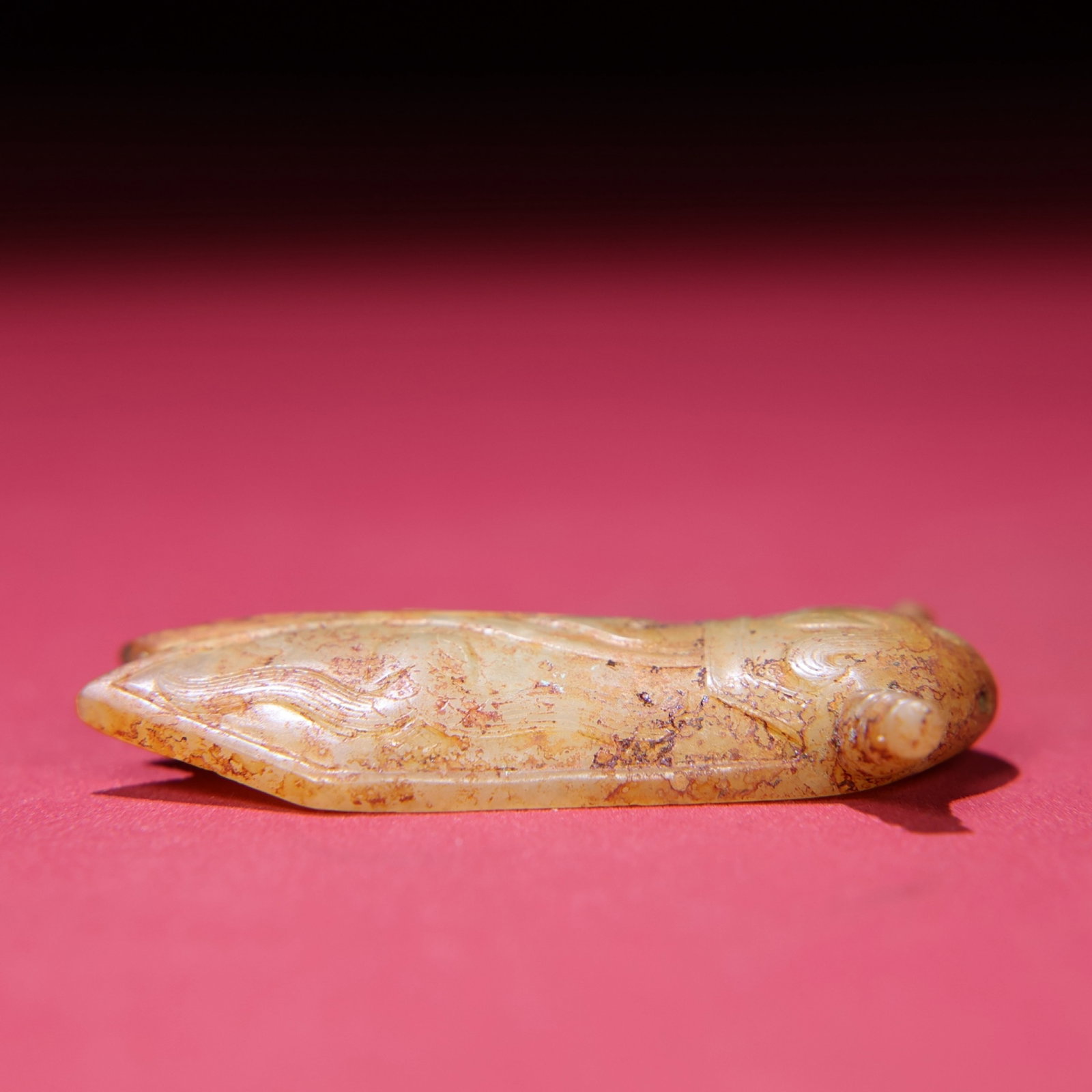 White Jade Cicada Pendant - 4