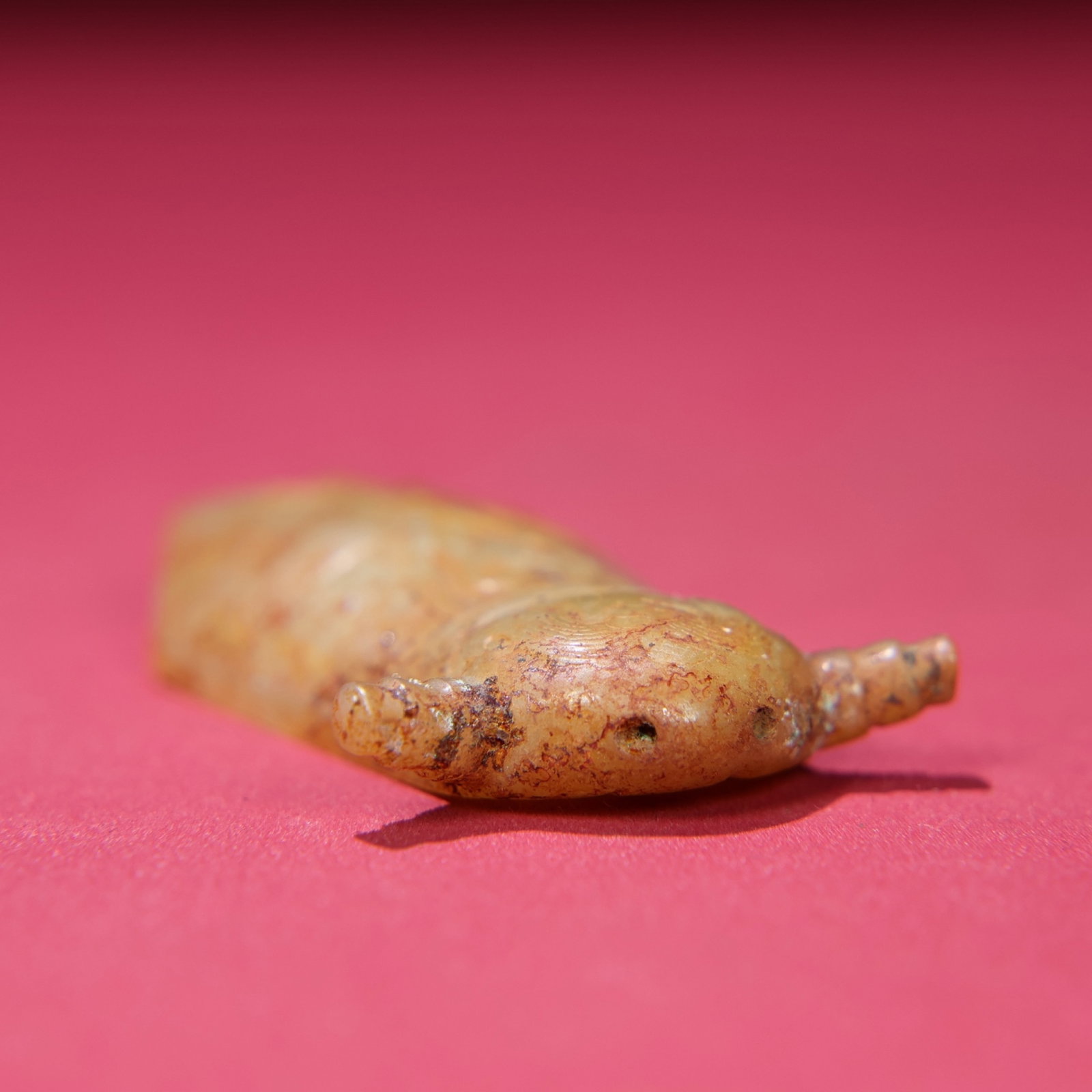 White Jade Cicada Pendant - 5