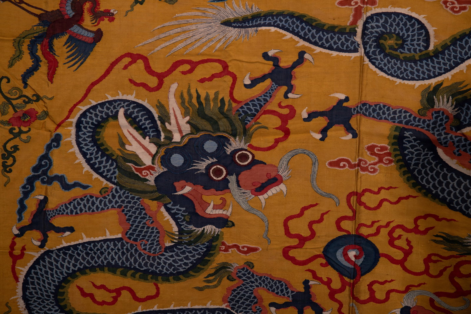 An Exquisite Kesi Embroidery Auspicious Cloud and Dragon Pattern - 10