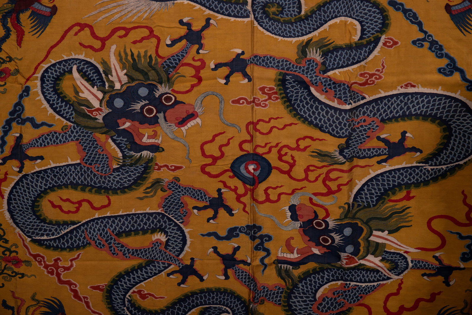An Exquisite Kesi Embroidery Auspicious Cloud and Dragon Pattern - 11