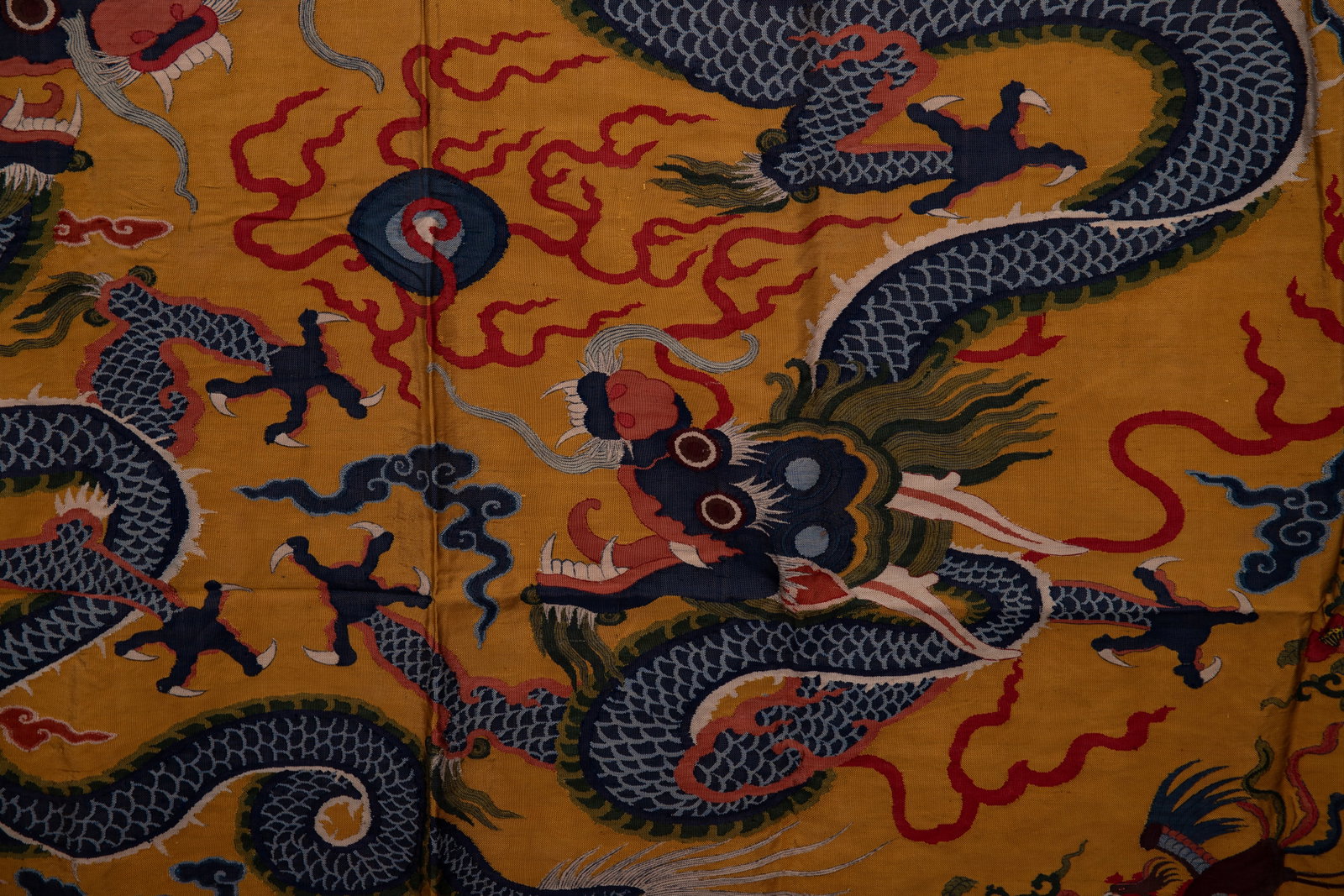An Exquisite Kesi Embroidery Auspicious Cloud and Dragon Pattern - 8