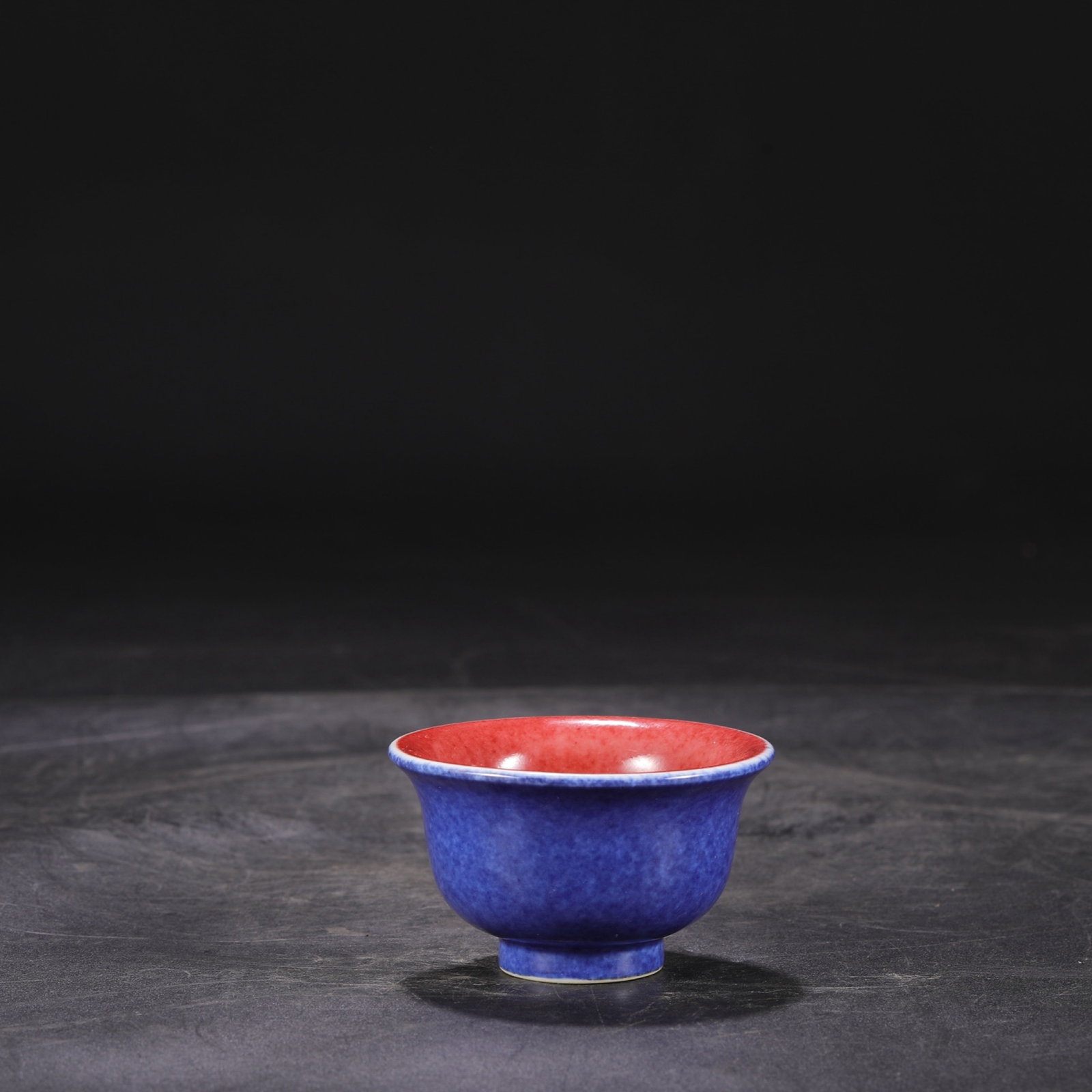 An Exquisite Ji Red Glazed Cup - 2