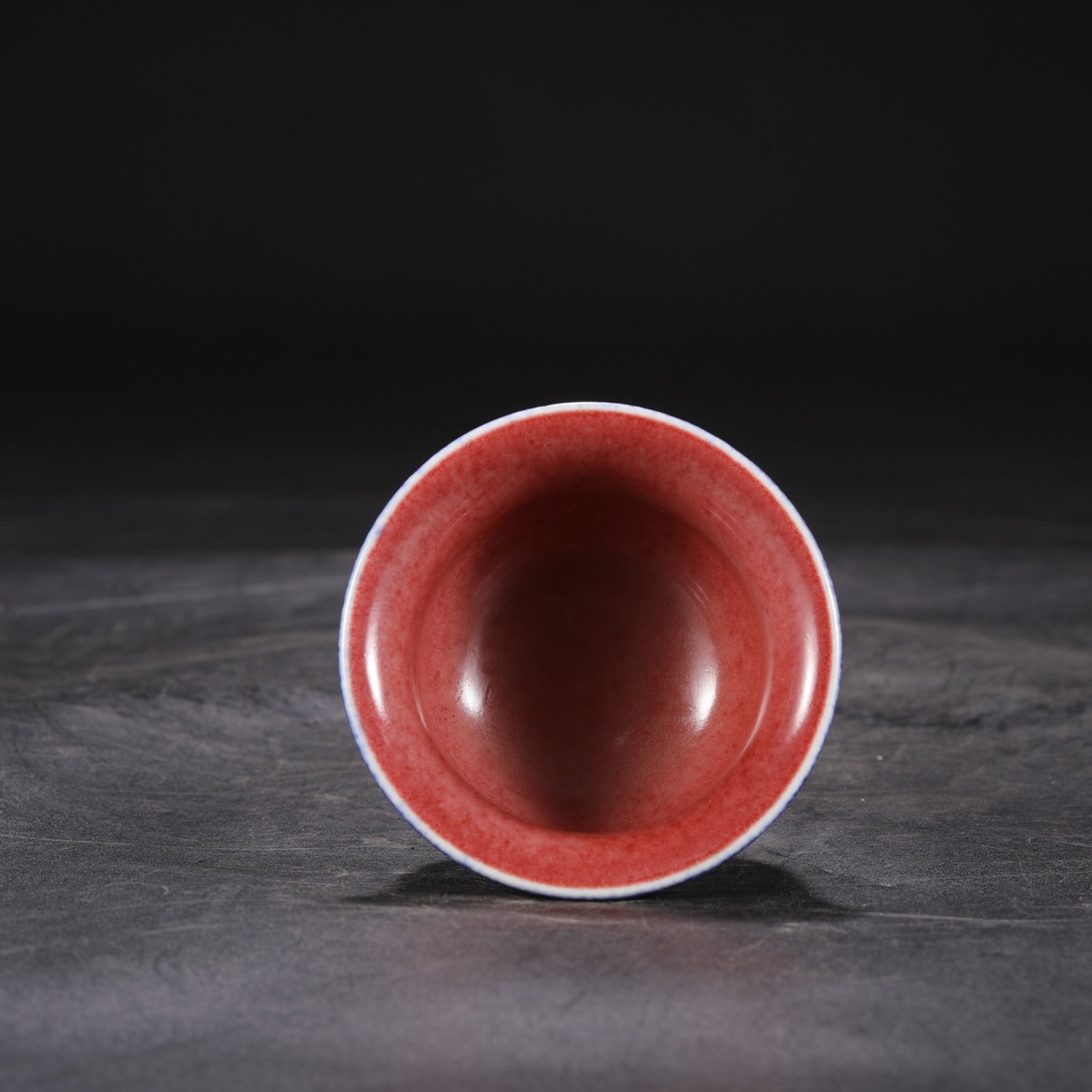 An Exquisite Ji Red Glazed Cup - 3
