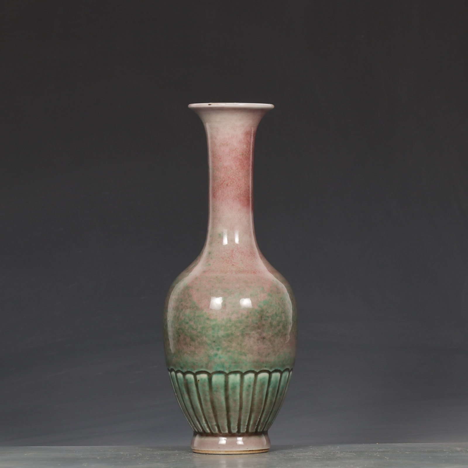 An Exquisite PeachBloom-Glazed Vase - 5