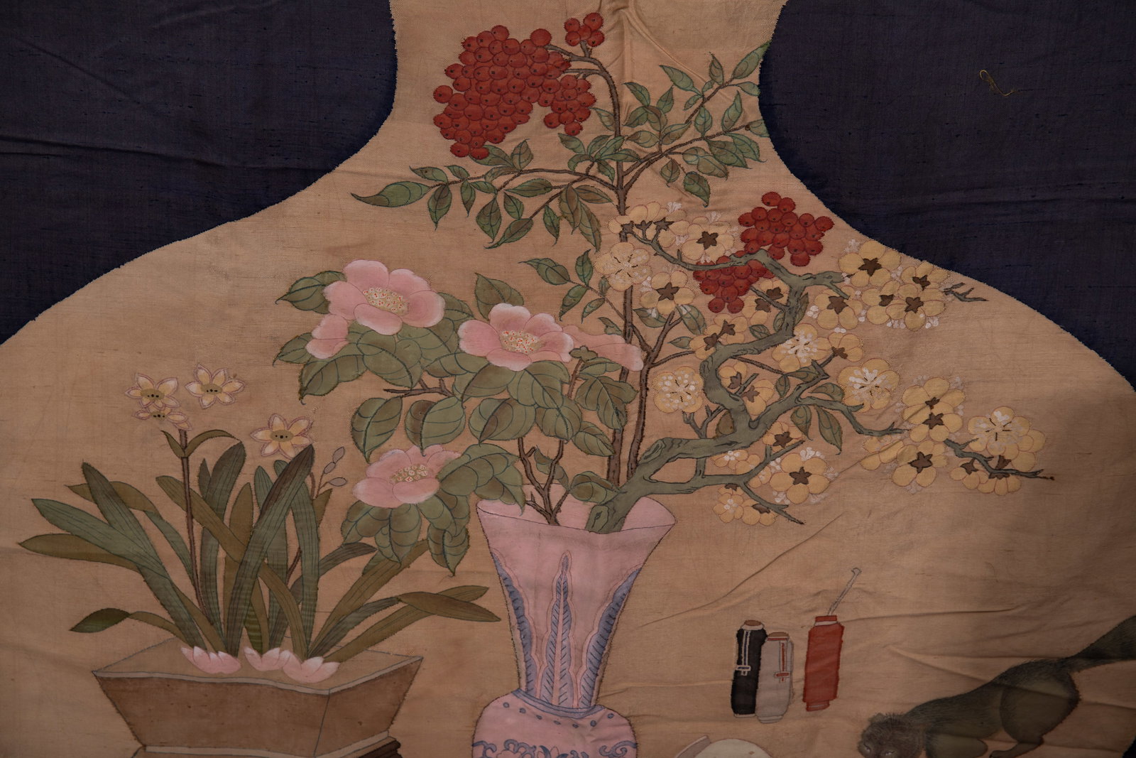 An Exquisite Kesi Embroidery Flower Pattern - 7