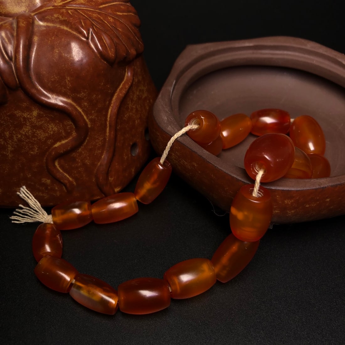 A Precious Agate Bracelets - 7