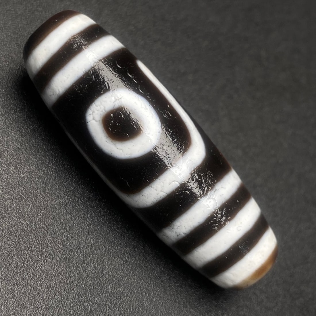 An Exquisite Dzi Bead Pendant - 7