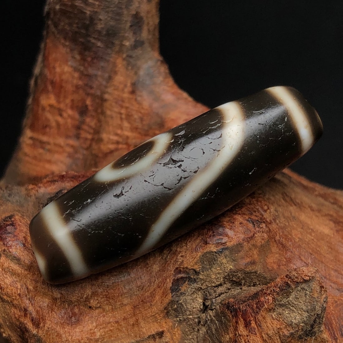 An Exquisite Dzi Bead Pendant - 4