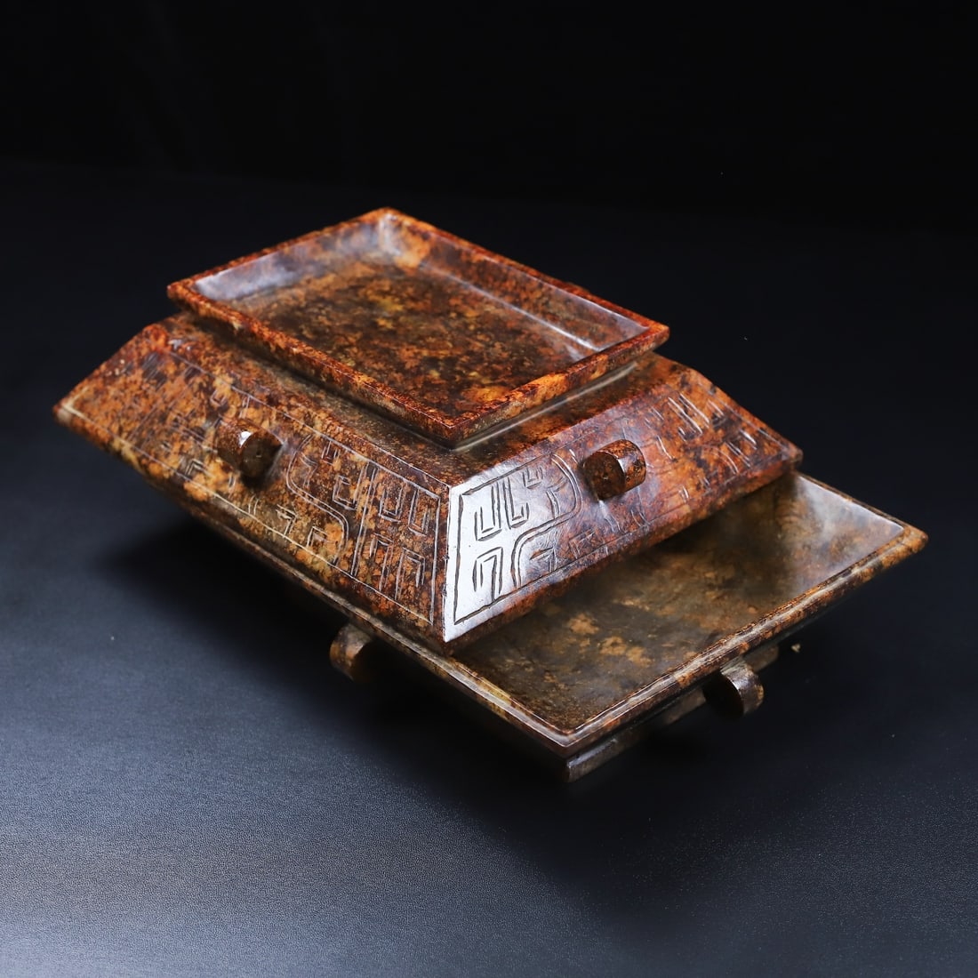 An Exquisite White Jade Box - 2