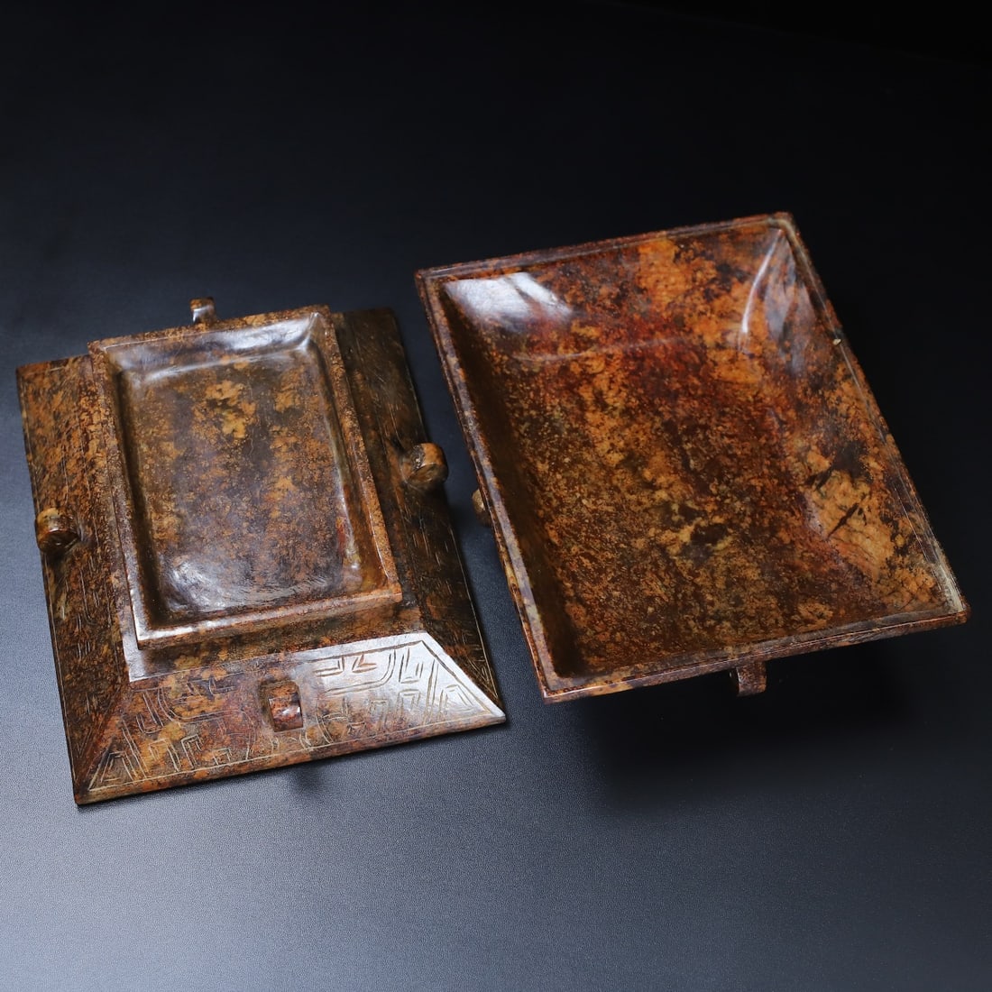 An Exquisite White Jade Box - 6