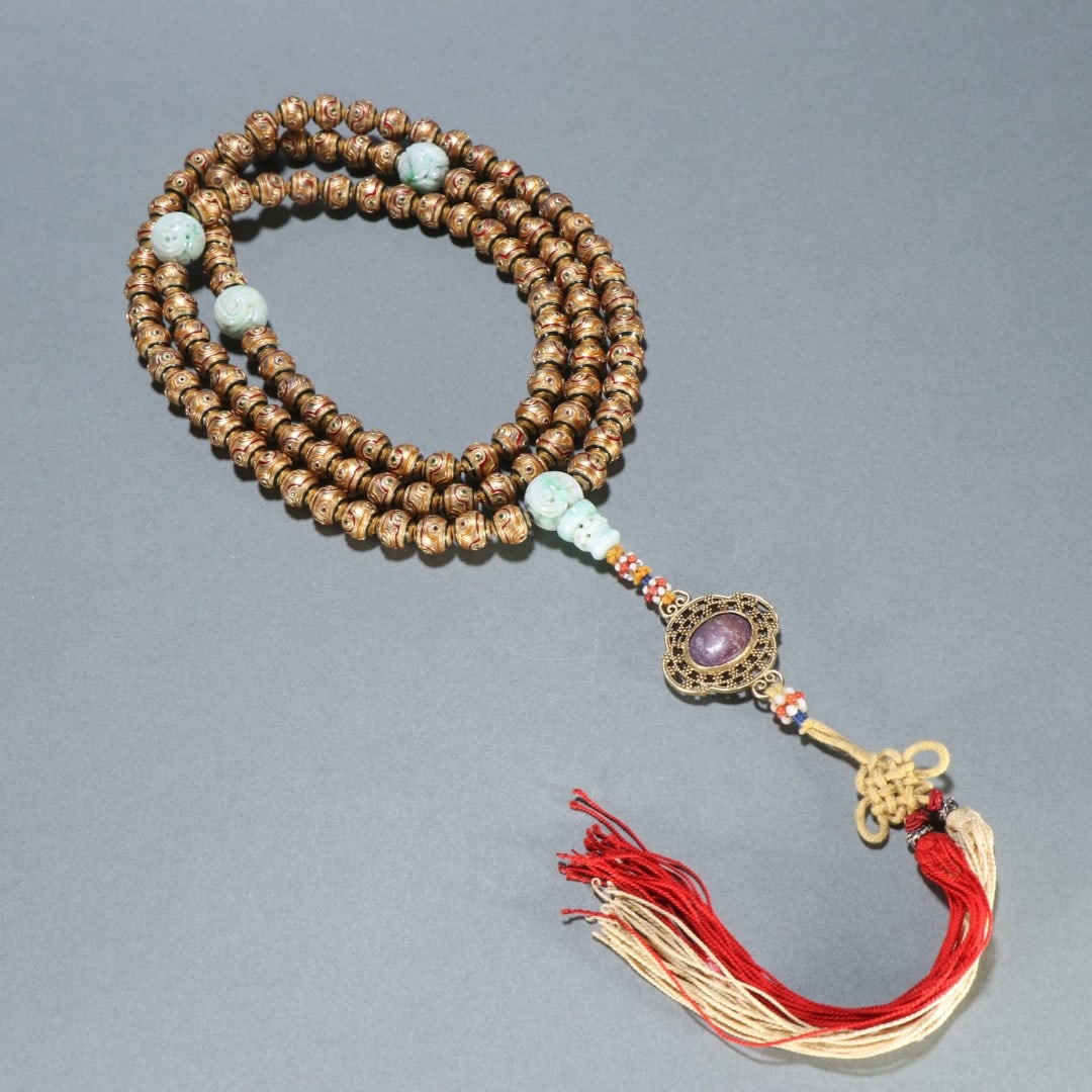 An Exquisite Gilt Bronze Bracelets - 7