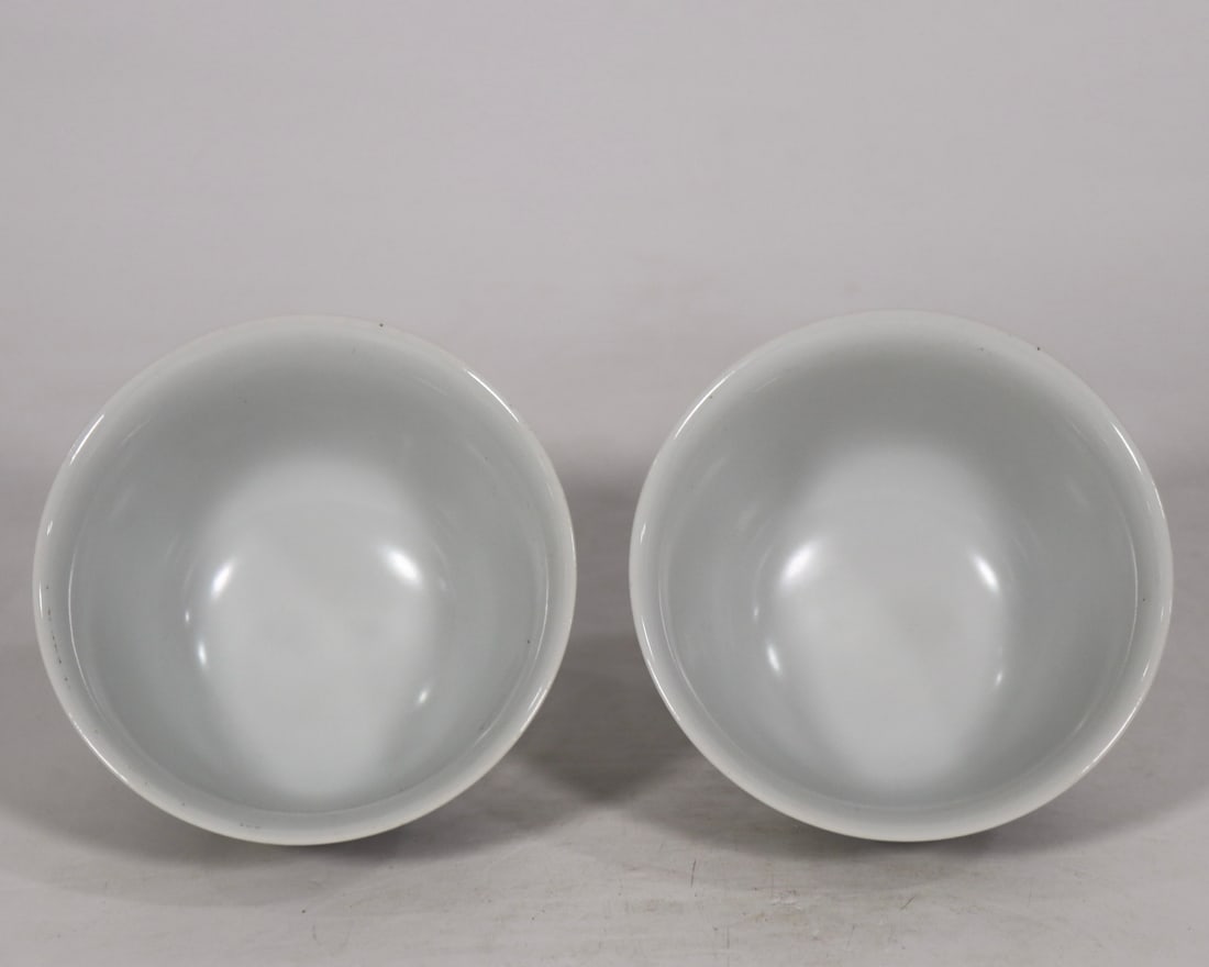An Exquisite Enamel Landscape Pattern Cup - 7