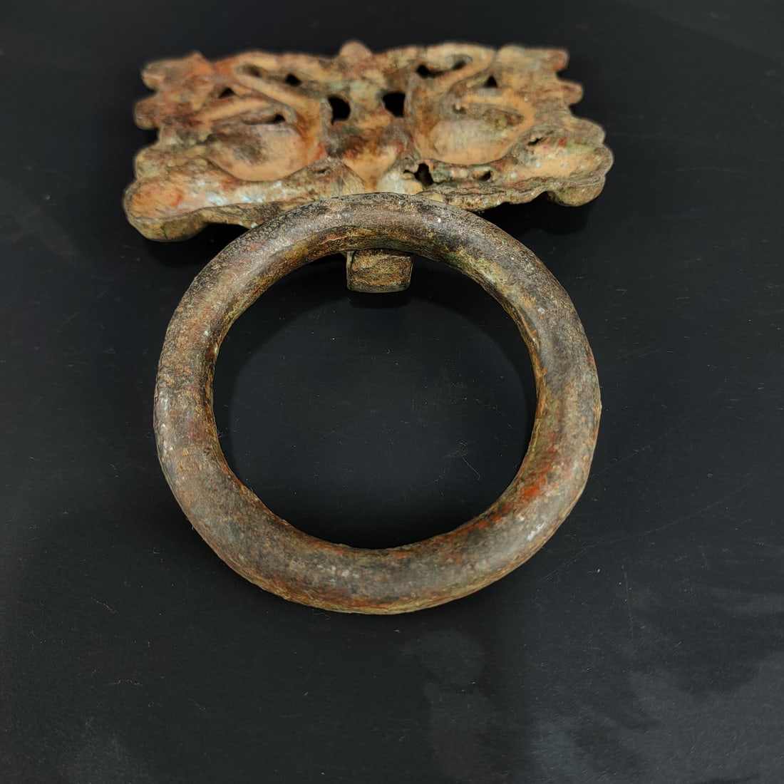 An Exquisite Bronze Beast-Face Pattern Hook - 8