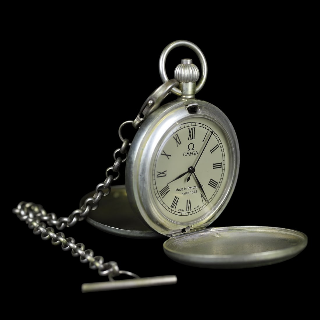 An Exquisite Silver Pocket watch - 5