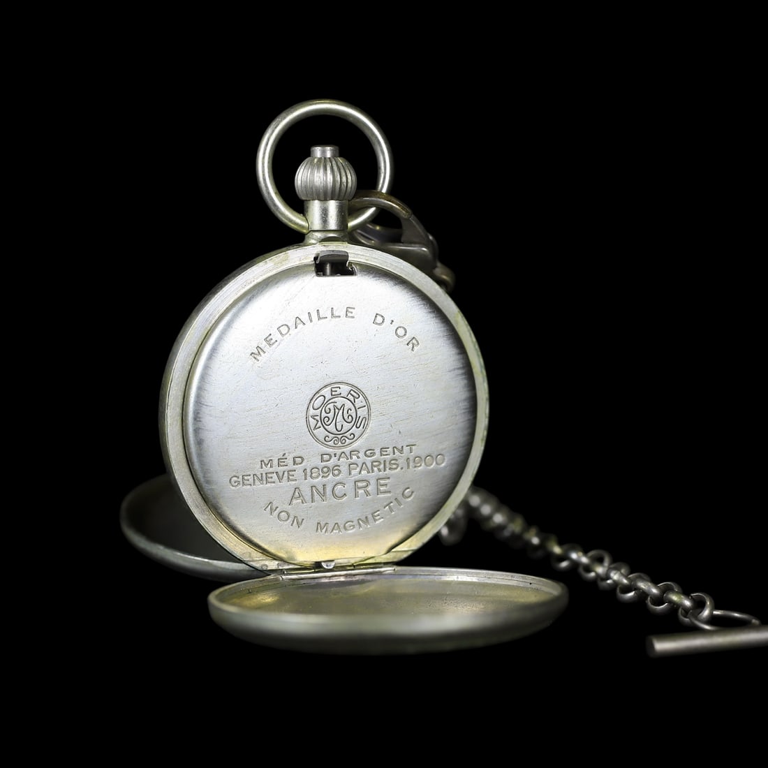 An Exquisite Silver Pocket watch - 8