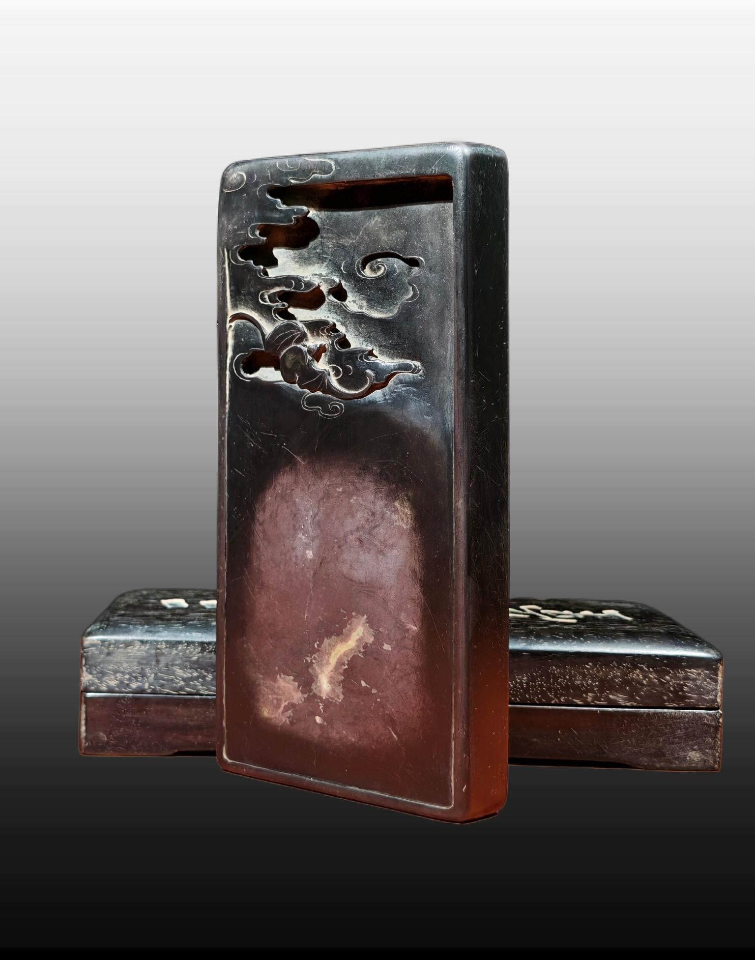 A Exquisite Auspicious Cloud Pattern Duan Inkstone - 5