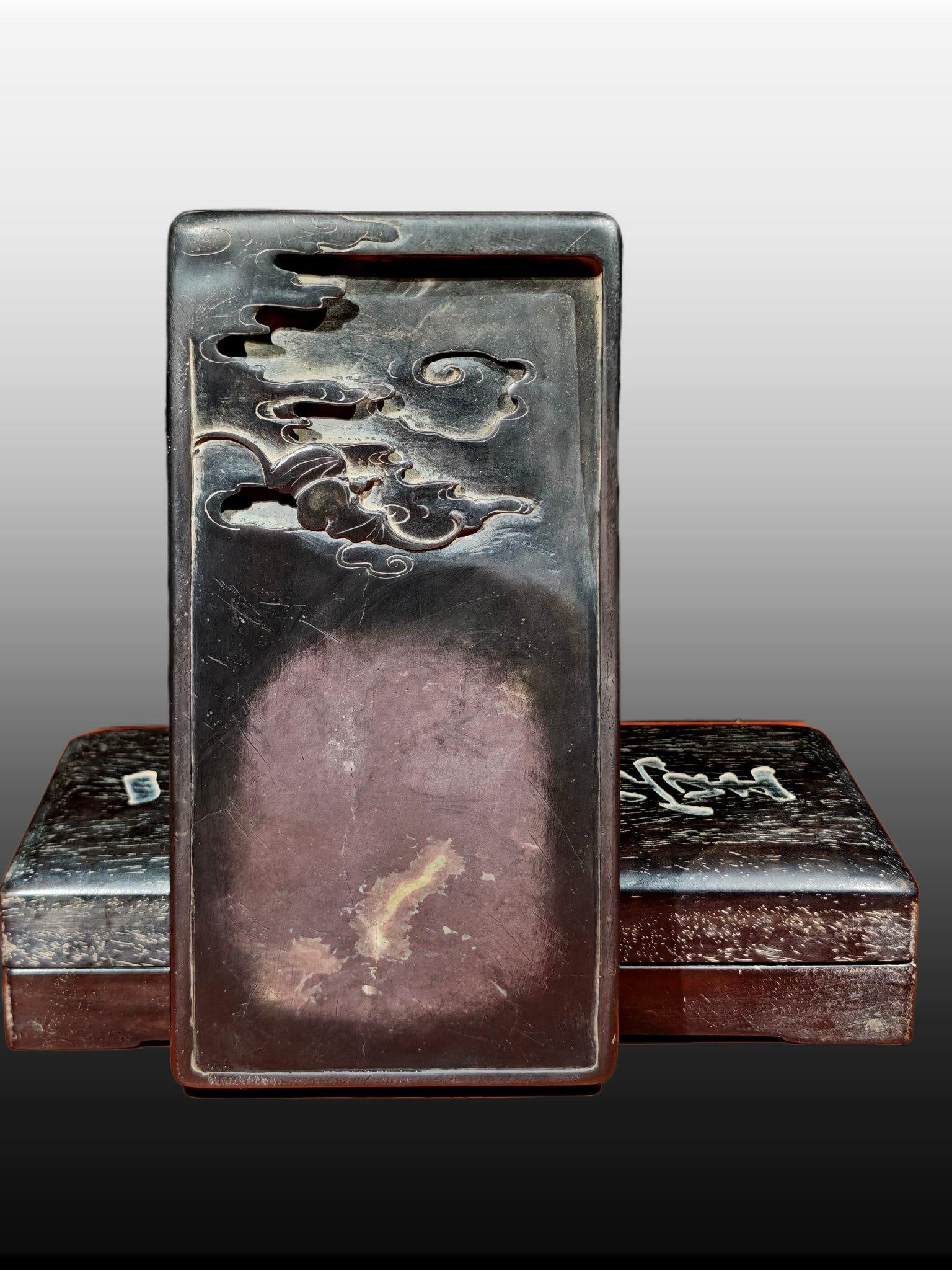 A Exquisite Auspicious Cloud Pattern Duan Inkstone - 6