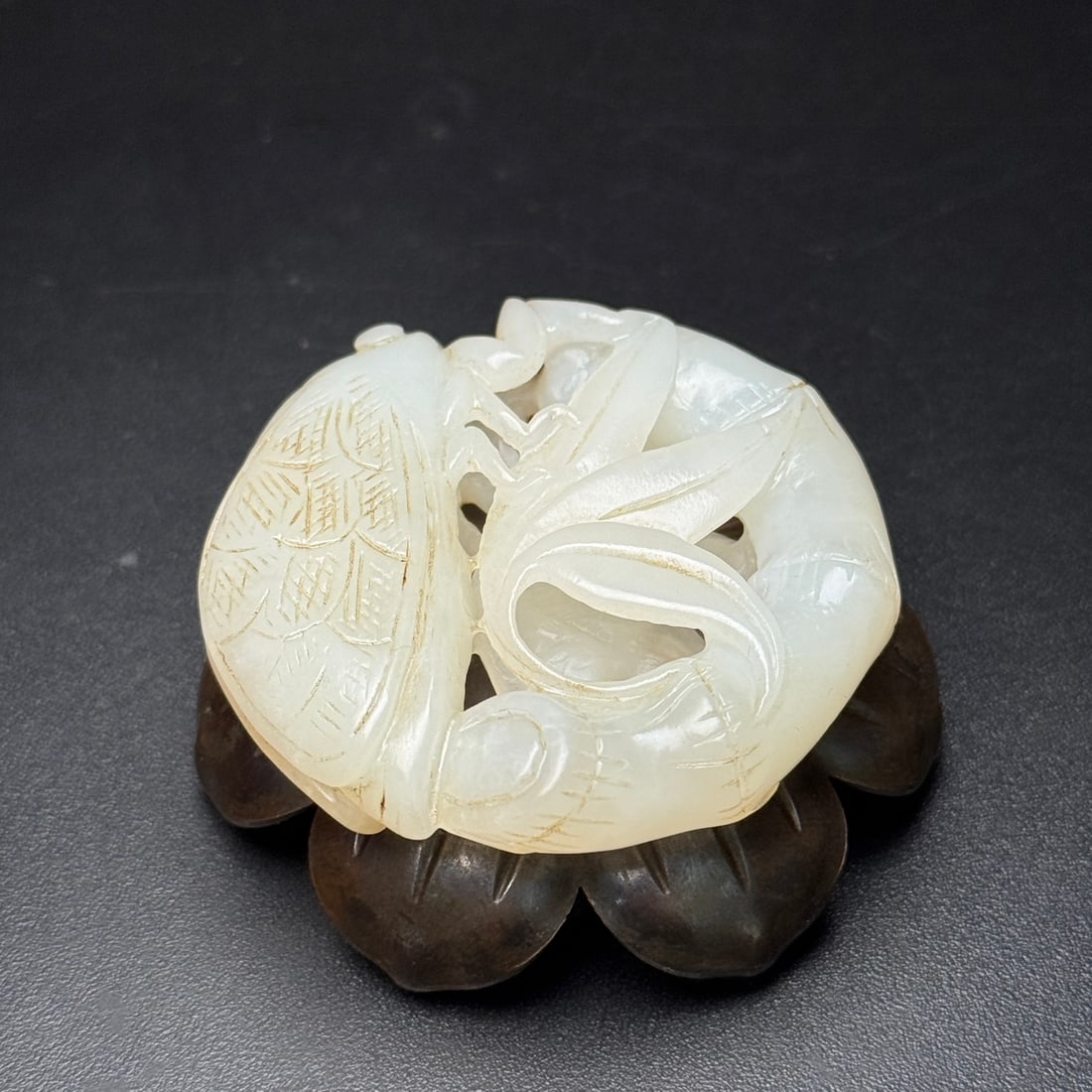 A Exquisite Hotan Jade Cicada Pattern Jade Pendant - 6