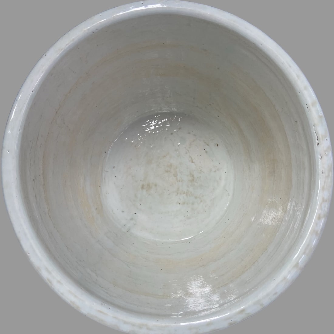 A Exquisite Blue and White Lion Pattern Vat - 7