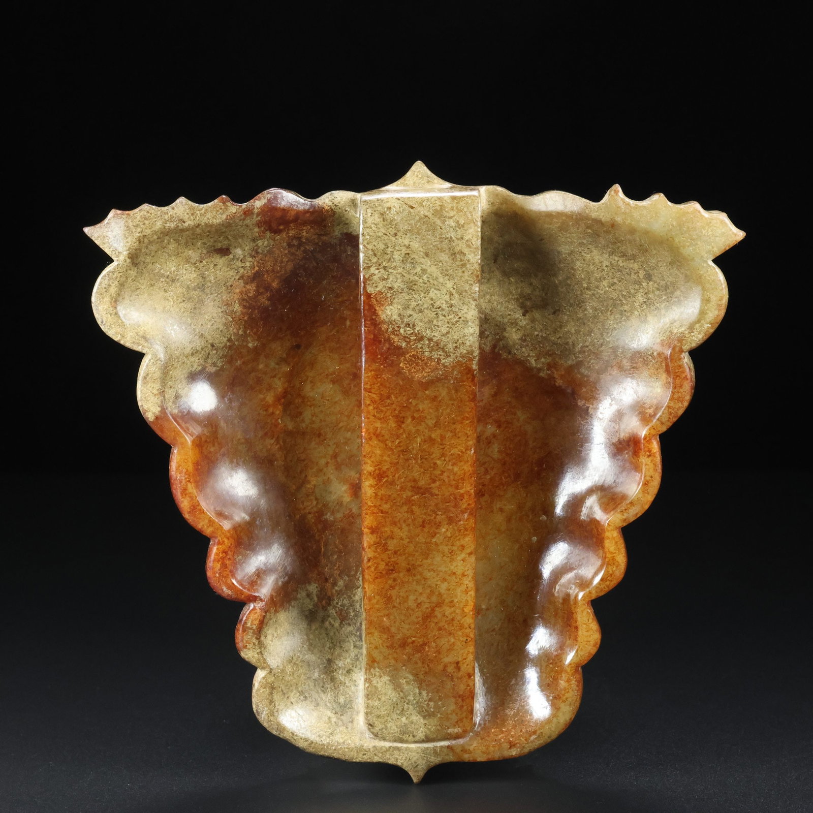 A Exquisite Hotan Jade Beast-Face Pattern Ornament - 9