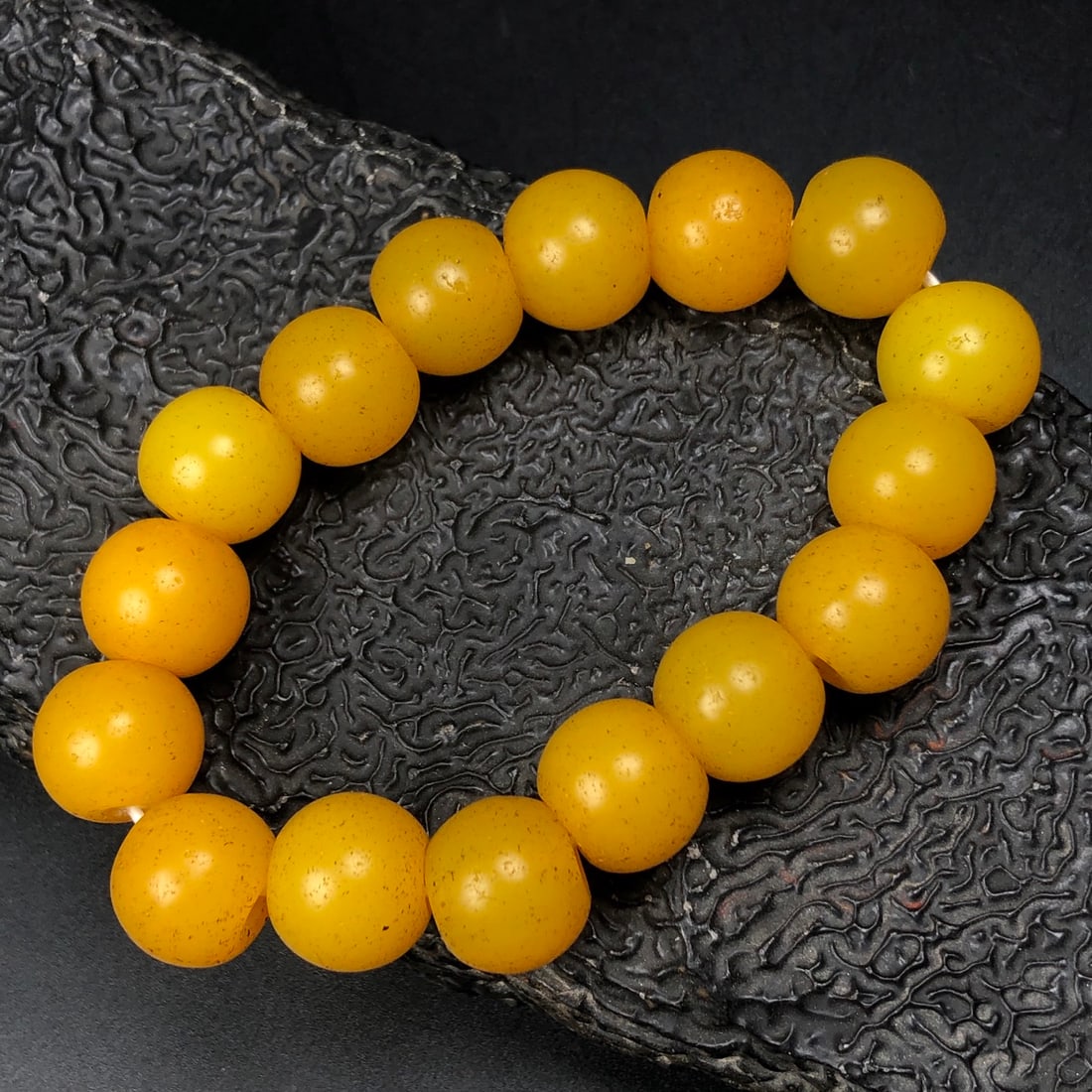 A Exquisite Yellow Agate Bracelets - 4