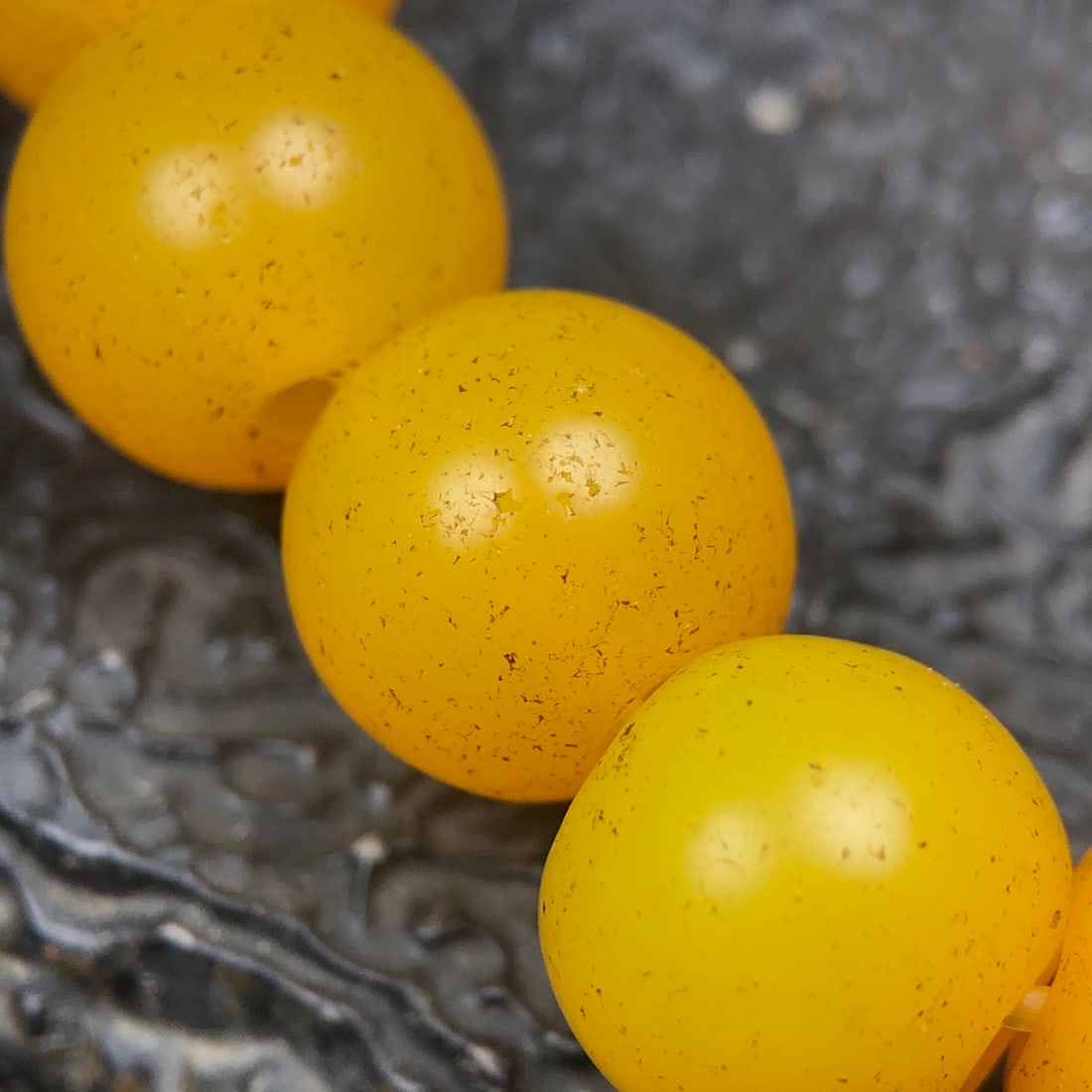 A Exquisite Yellow Agate Bracelets - 8