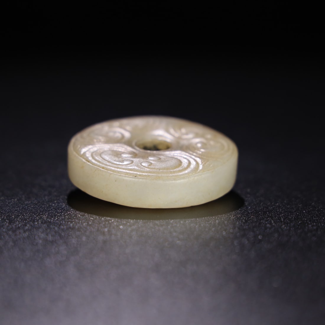 A Exquisite Hotan Jade Bi - 9