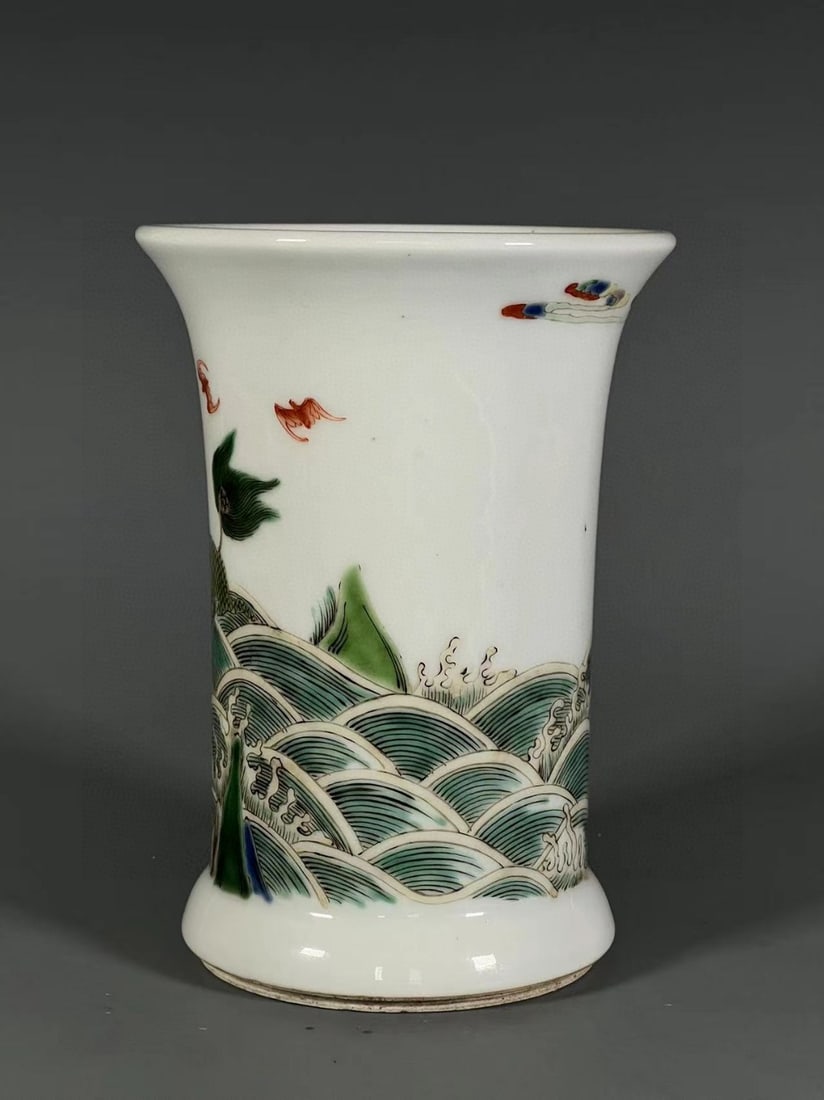 A Exquisite Doucai Figures Pattern Vase - 3