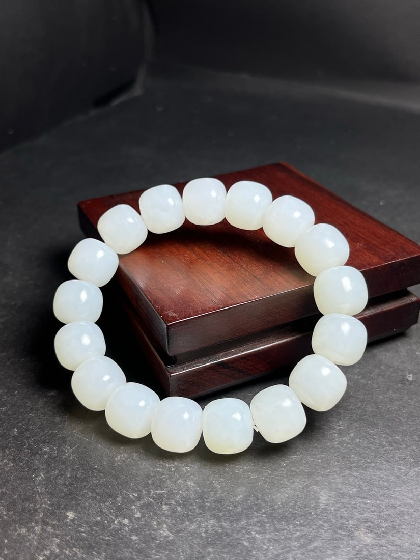 A Exquisite Hotan Jade Bracelets - 2