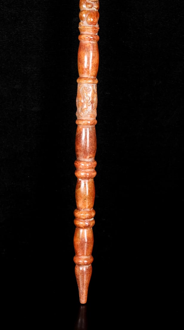 A Exquisite Hotan Jade Weapons - 5