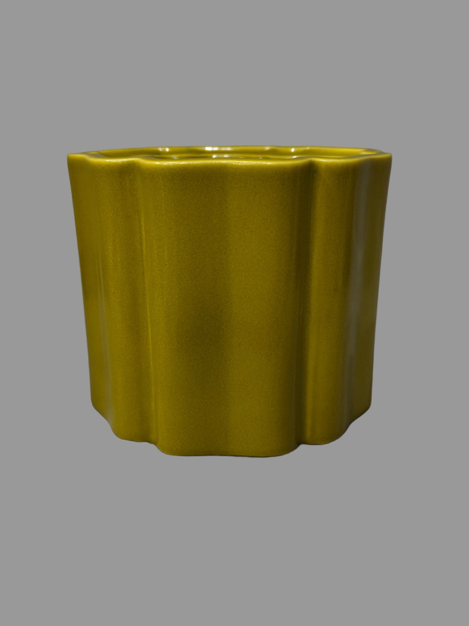A Exquisite Teadust Glazed Brush Pot - 2