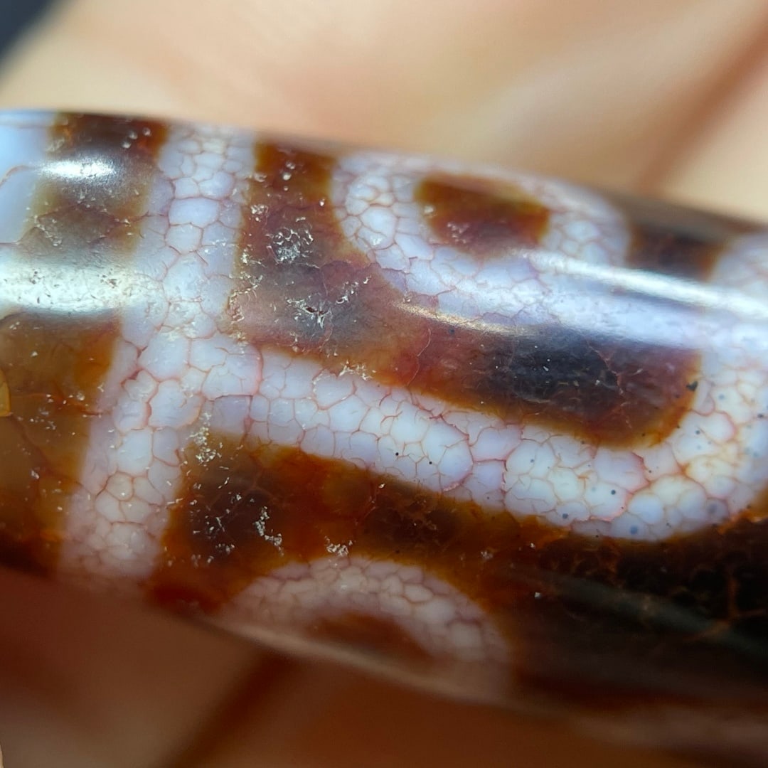 A Exquisite Nine Eye Dzi bead - 4